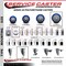 Service Caster 5'' Blue Poly Wheel Swivel Bolt Hole Caster Set with 2 Posi Lock Brakes, 4PK SCC-BH20S514-PPUB-BLUE-PLB-2-S-2 - alternate 6